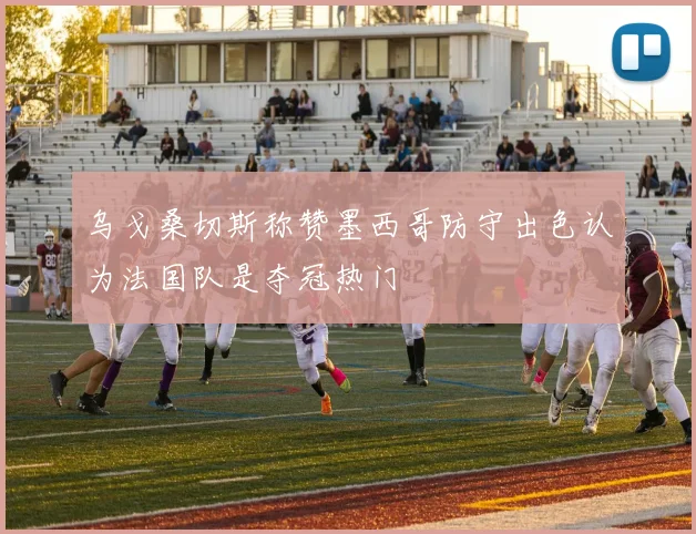 乌戈桑切斯称赞墨西哥防守出色认为法国队是夺冠热门