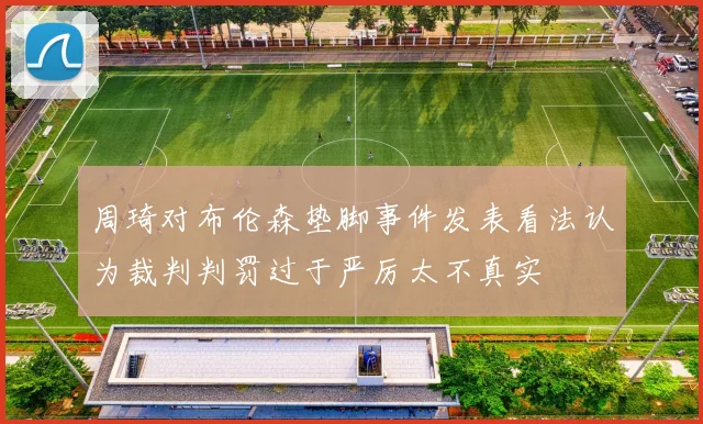 周琦对布伦森垫脚事件发表看法认为裁判判罚过于严厉太不真实